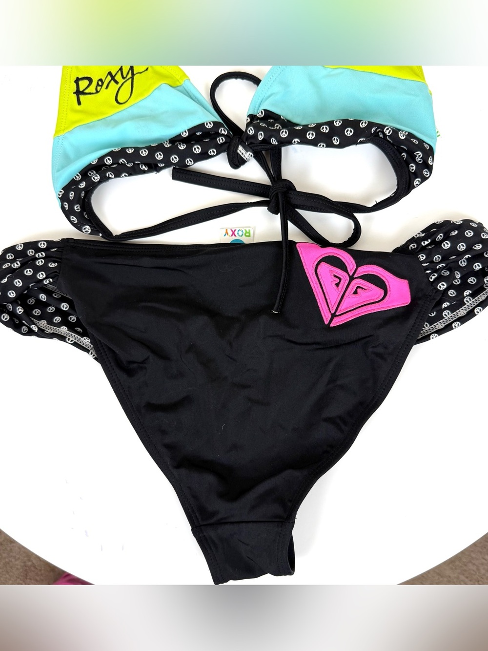 Y2K Roxy bikini set - Picture 3 of 8